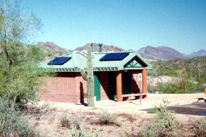 Photovoltaic Powered Restrooms